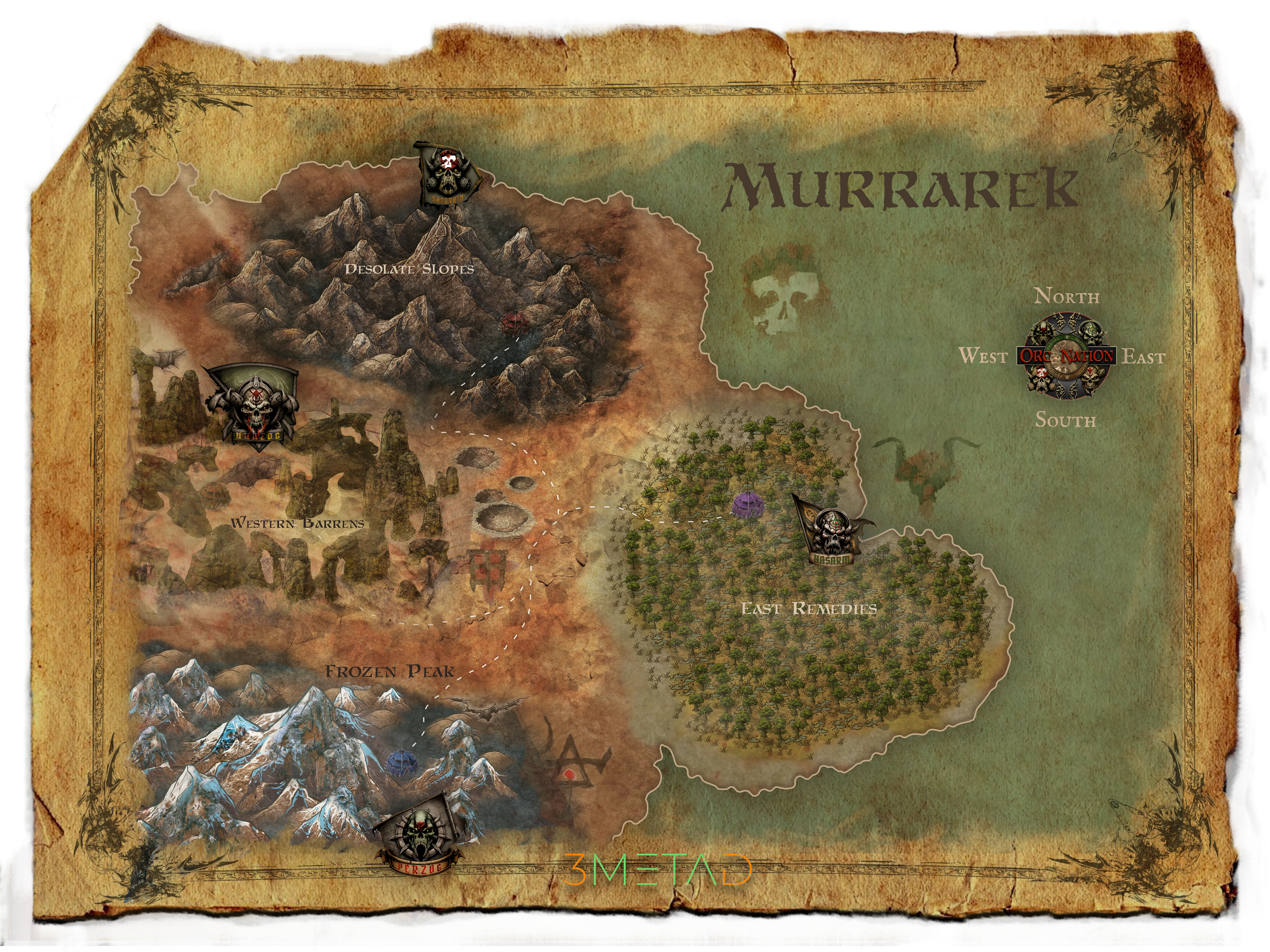 Orc Nation Map